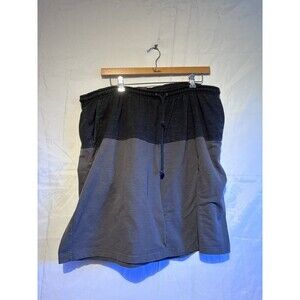 The Foundry Quick-Dri Men’s Athletic Shorts 2XLT Black Gray Colorblock